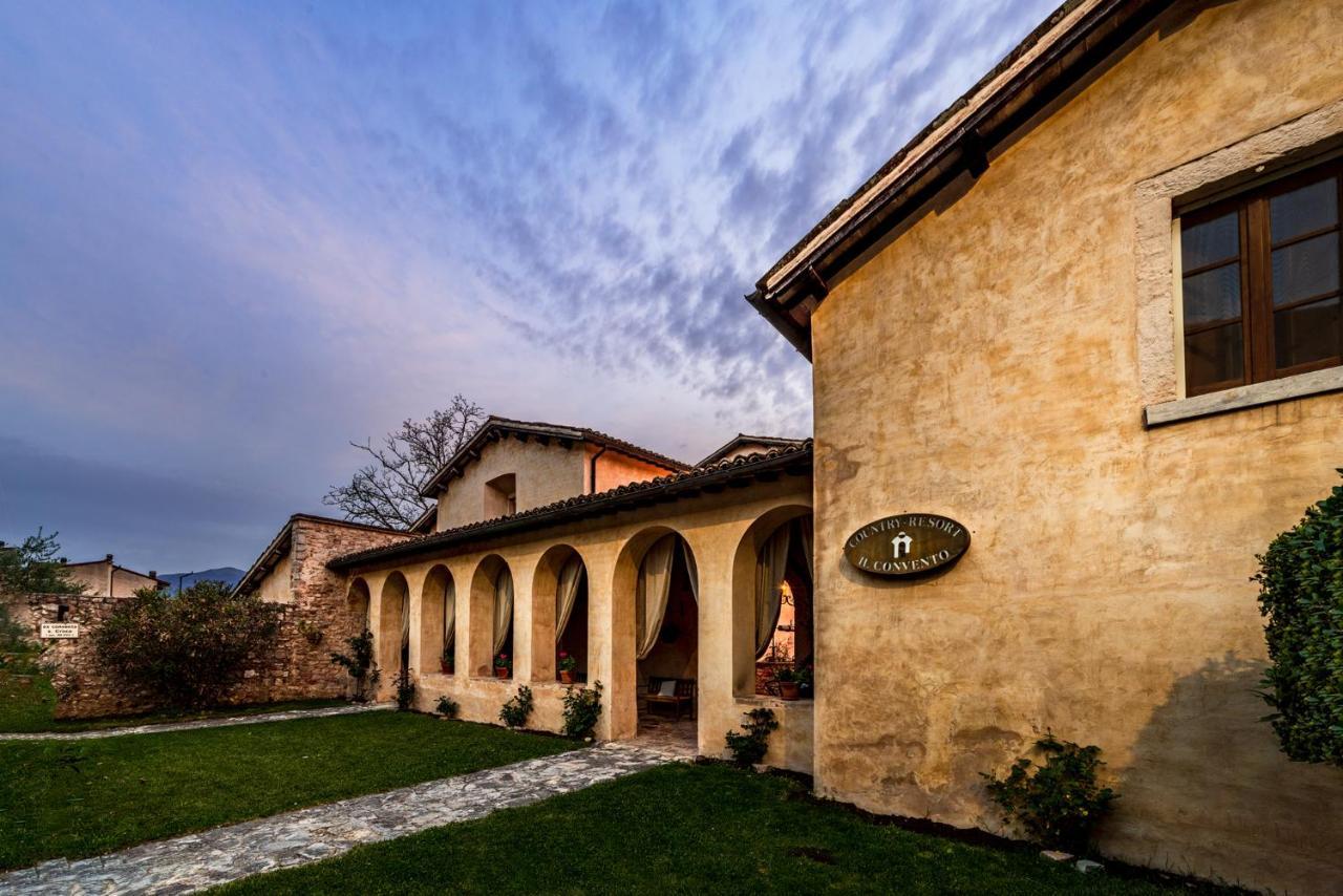 Ex Convento Santa Croce-Country Resort Sant'Anatolia di Narco Bagian luar foto