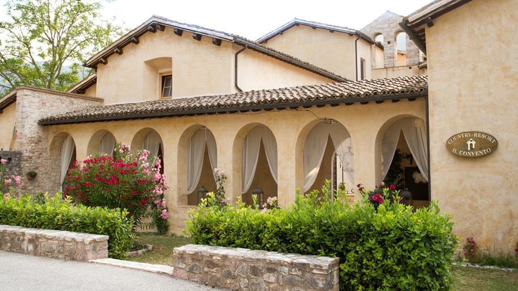 Ex Convento Santa Croce-Country Resort Sant'Anatolia di Narco Bagian luar foto